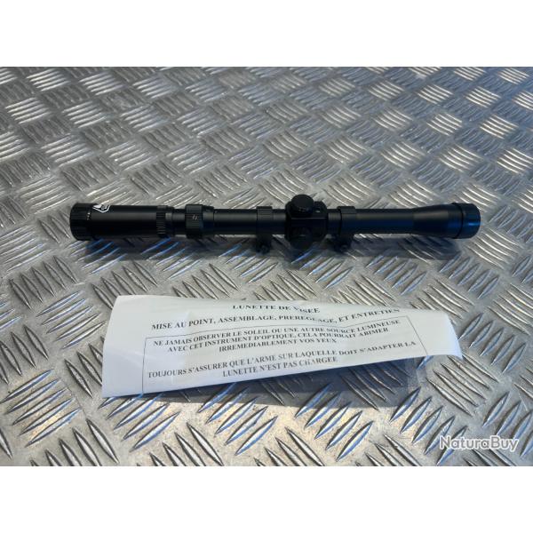 Lunette 3 - 7 x 20 reglage horizontal vertical precision neuf  sight optics