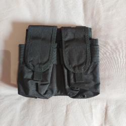 Porte chargeur double TOE Ripstop - Noir