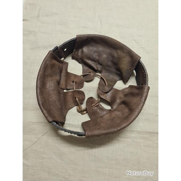 Intrieur de stalhem 17,  casque WW1 , intrieur en cuir