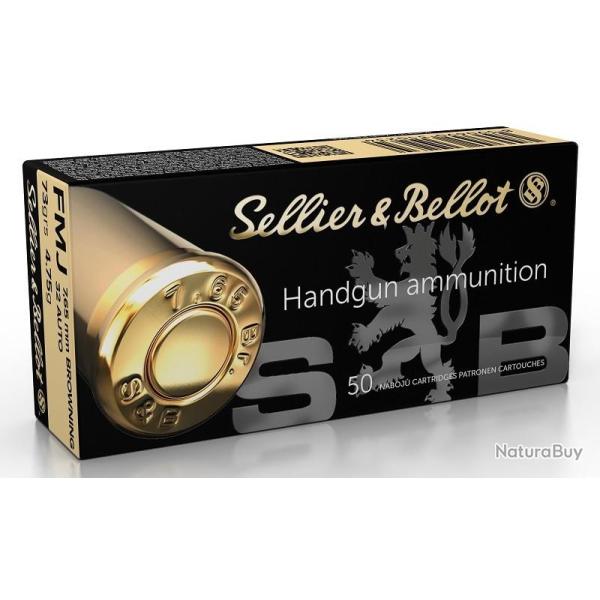 Munitions 7.65mm Sellier Bellot FMJ