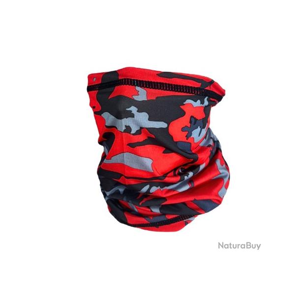 Cache cou Treillis rouge
