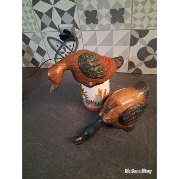 Canard en bois