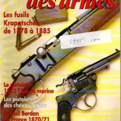 gazette des armes 261, syst&egrave;me 11 mm gras, pistolets chevau-l&eacute;gers,sten mk 1, p 08 long, 1822 t bis