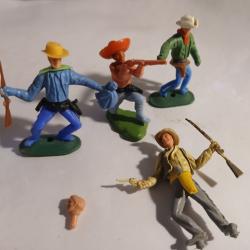 LOT DE COWBOYS STYLE TIMPO D&Eacute;MONTABLES