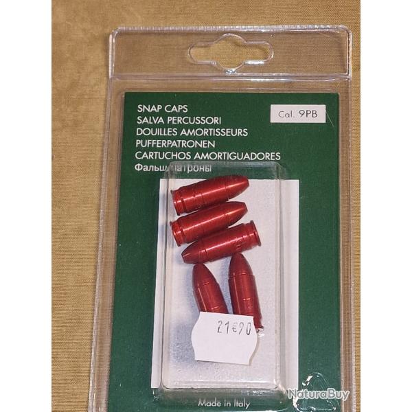 Douille amortisseur anodise (x5) cal. 9x19 Stil Crin HILMAR SUPER DESTOCK !!!