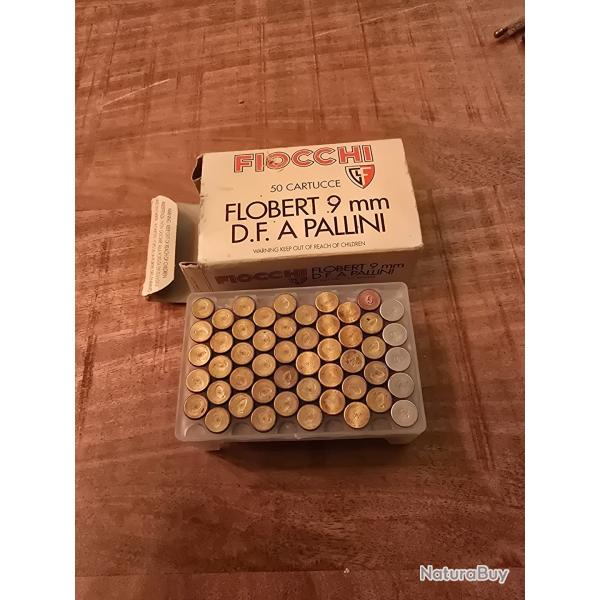 50 cartouches 9mm flobert