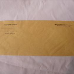 WW2 US ENVELOPPE MILITAIRE AM&Eacute;RICAINE CORRESPONDANCE WAR DEPARTEMENT R&Eacute;F&Eacute;RENC&Eacute;E GI (39-45) LOT 1