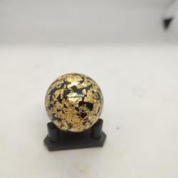 boule blaser et maral feuille d'or