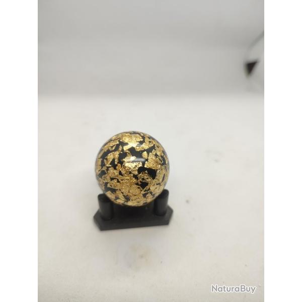 boule blaser et maral feuille d'or