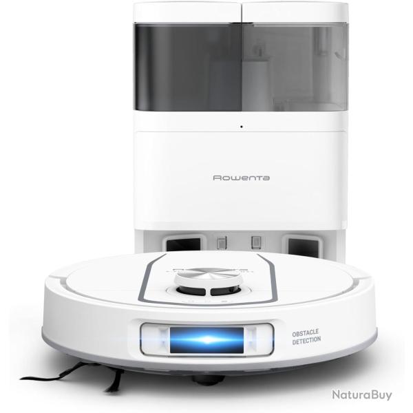 Rowenta X-PLORER Serie 580 Max, Robot aspirateur Laveur, Auto-Nettoyage et schage des serpillires,