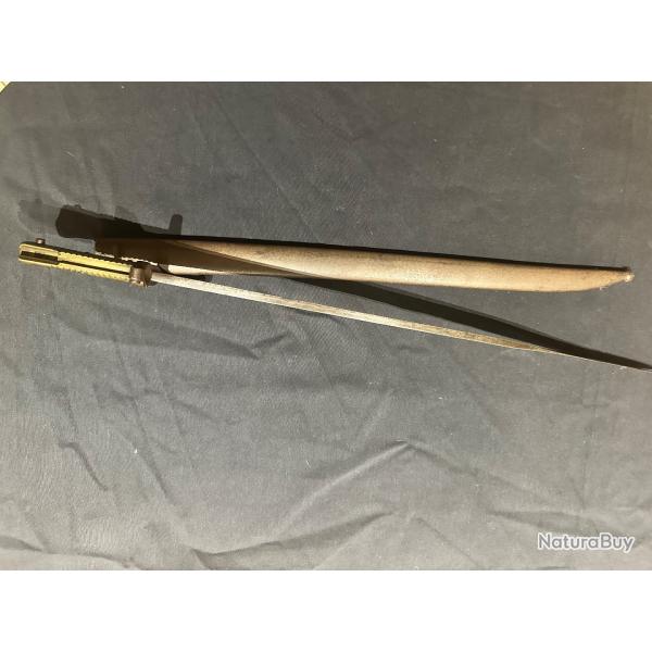 Ba�onnette chassepot avec son fourreau