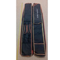 Grande marque Team France, étui long (1,80m!) et large pour cannes + moulinets, etc