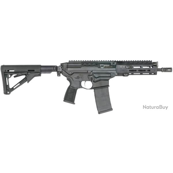 FUSIL D'ASSAUT SEMI-AUTO SIG SG 563 SB BLACK Cal. 5,56X45