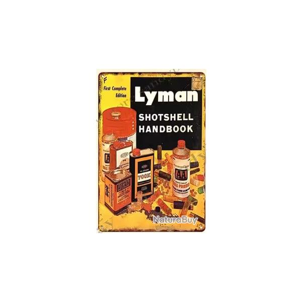 Plaque dcorative vintage S lyman LIVRAISON GRATUITE