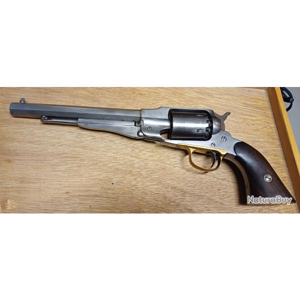 Revolver UBERTI REMINGTON 1858 cal. 44 de 1970 - SUPER ETAT avec boite Uberti et 6 recharges