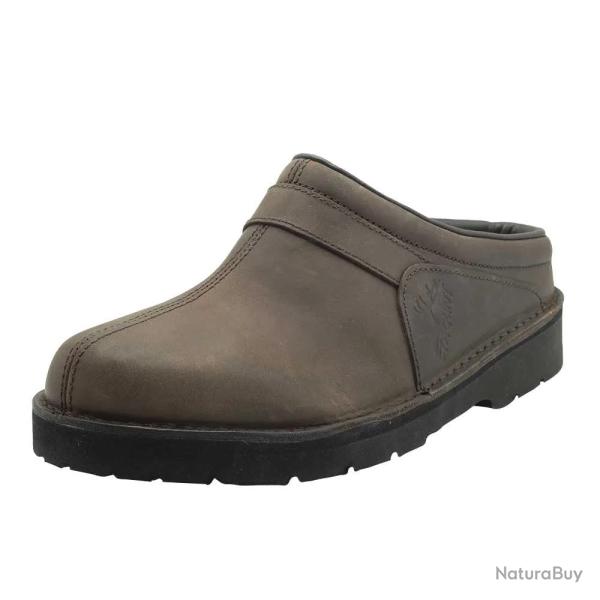 Sabots Stagunt Aigual cuir pleine fleur marron 40 � 47 45