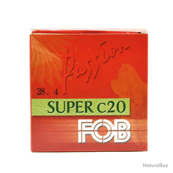 100 cartouches Super cal 20/70 bourre jupe 28g pb4 391m/s