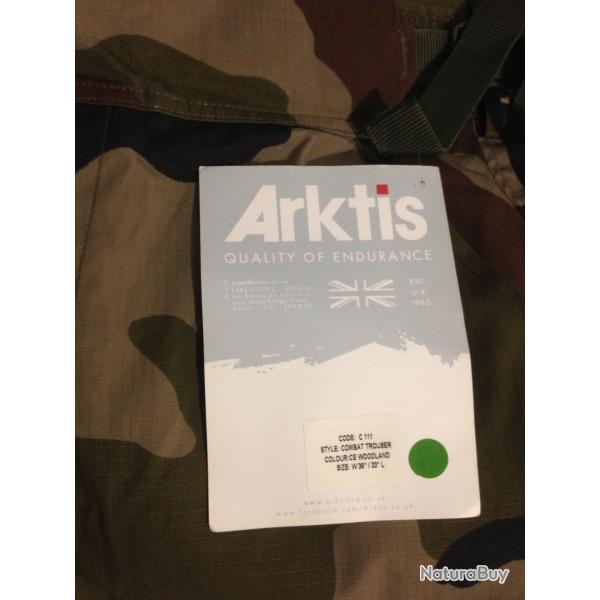 Forces Spciales 1 RPIMa Pantalon de combat ARKTIS C111 Commandos Parachutistes 1RPIMa