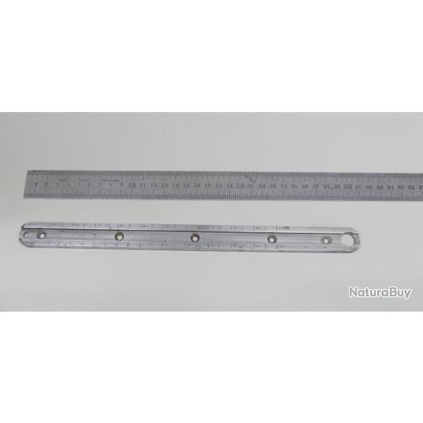 Rail IUT Anschutz   Longueur : 30 cm  Largeur : 22 mm