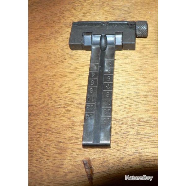 K31 K11 HAUSSE MICROMETRIQUE EN DERIVE HAMERLY ETAT NEUF