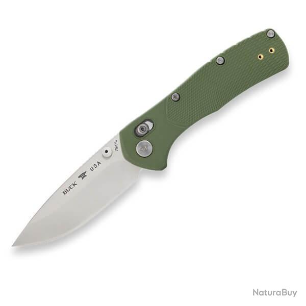 Couteau pliant Buck " Range Pro" vert 7791.GRS1