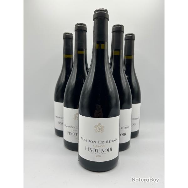 2024 Maison Le Bihan - Pinot Noir - Sous Bois - Vin de France Rouge - 6 Bouteilles