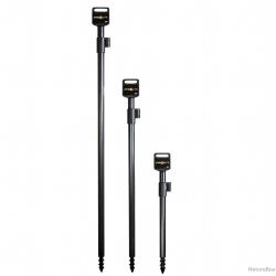 Piquets en aluminium Pro élite ALUMINUM BANK STICKS ANODIZED NON-GLARE BLACK 50-90cm