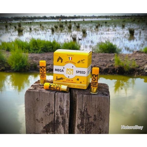 75 Cartouches Haute Performance Cal 20 Acier Nickel 28 gr N 7-8