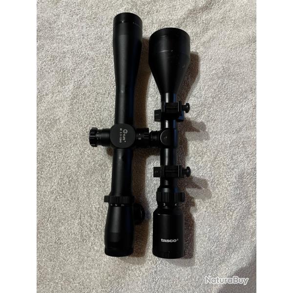 Lot 2 lunettes de tir