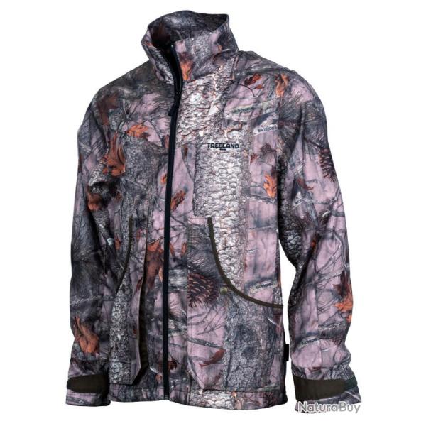 Veste de chasse Ouverture camo bois Treeland
