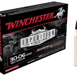 1 boites de  20 balles WINCHESTER cal.30-06 Sprg Accubond CT 180 grains - 11.7 grammes