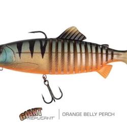 Leurre Souple Fox Rage Giant Jointed Replicant 27cm Orange Belly Perch UV