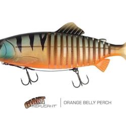 Leurre Souple Fox Rage Giant Jointed Replicant 32cm Orange Belly Perch UV