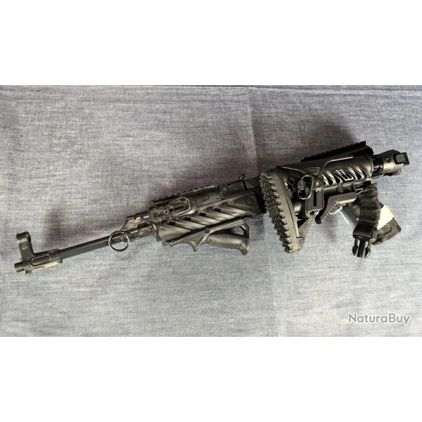 Noel c'est ici ! Carabine CZ 858 Tactical 4V - 7.62x39 - Fab Defense - 14.7" - ADF-LOT173-12843