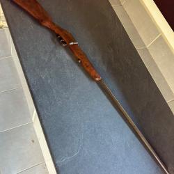 211:  Carabine Artisan Francais 9mm Flobert  &agrave; verrou, qualit&eacute; et &eacute;tat exceptionnels. Cat C