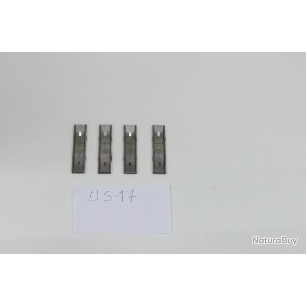 quatre Lames chargeurs clips US P17