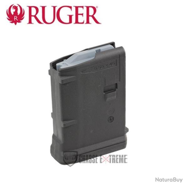Chargeur RUGER Magpull American Ranch Rifle 10cps Cal 5.56/300blk Plastique