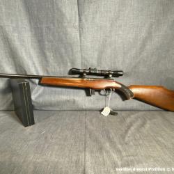 Papa Noël est de ! Carabine Manufrance Reina 450 - 22 Lr - Lunette - ADF-LOT149-12713