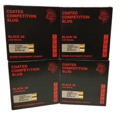 100 Cartouches GECO Compétition Slug Ccs Black 26g Cal 12/67,5