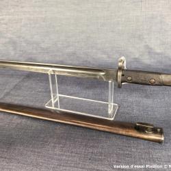 Pour Noël ! Baïonnette Tchécoslovaque Mod. VZ 22 avec fourreau - BRNO - Lot175-7543