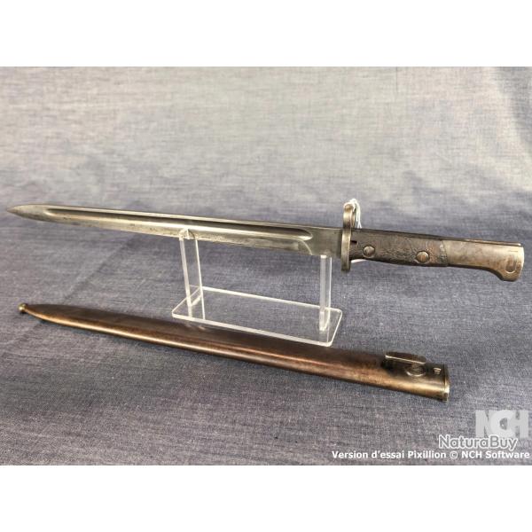 Pour Nol ! Baonnette Tchcoslovaque Mod. VZ 22 avec fourreau - BRNO - Lot175-7543