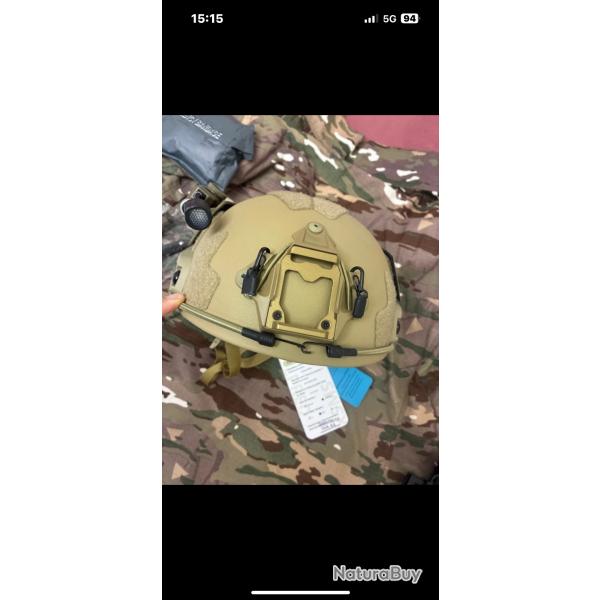 Casque balistique NIJ3A