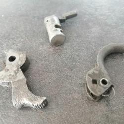 3 pièces de P38 épaves