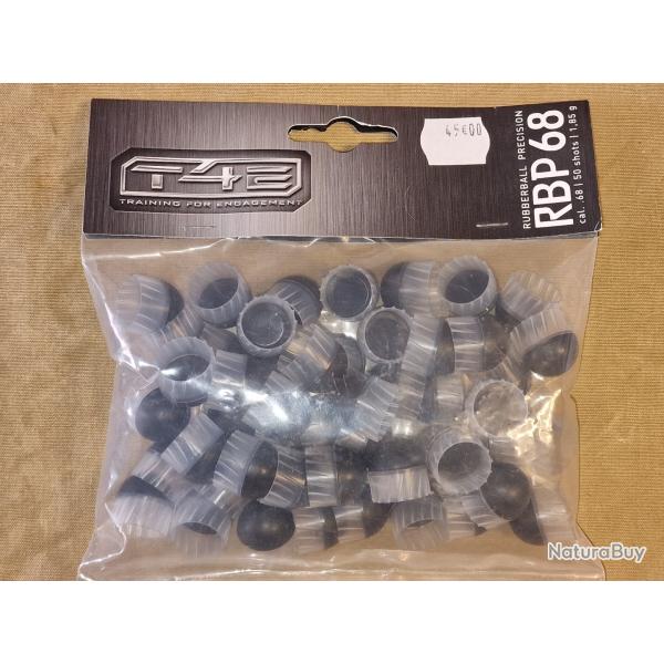 Billes caoutchouc  sabot cal.68 Umarex RBP68 HILMAR SUPER DESTOCK !!!