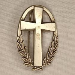 Insigne de b&eacute;ret Aum&ocirc;nier Catholique des Arm&eacute;es