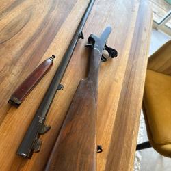 À saisir, carabine, mono coup , sans prix de réserve calibre 28 bel état artisanal, Belge