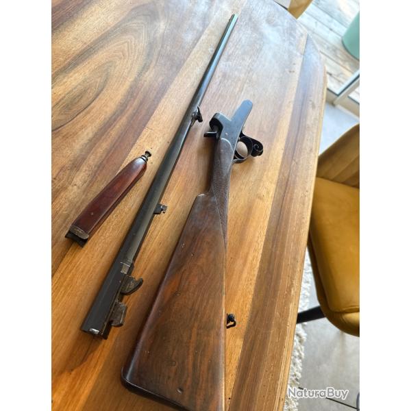  saisir, carabine, mono coup , sans prix de rserve calibre 28 bel tat artisanal, Belge