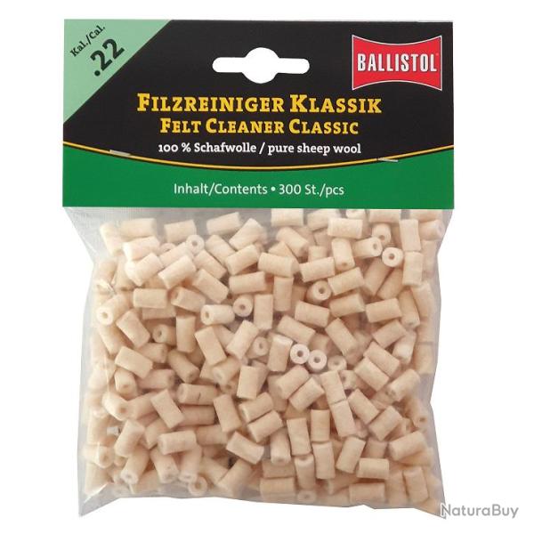Tampons de nettoyage 22Lr par 300 Ballistol