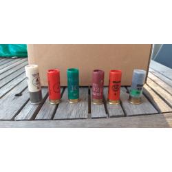 LOT de cartouches plombs 12/70 et acier bon état decathon,roumaillac,mega speed,tunet etc ...