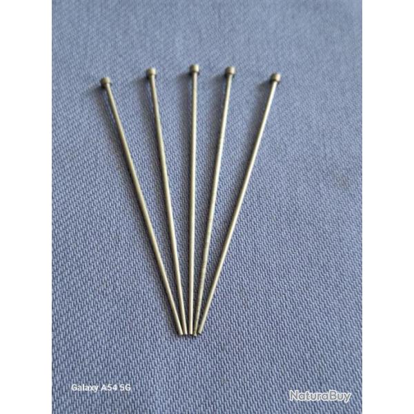 Lot de 5 Aiguilles Chassepot